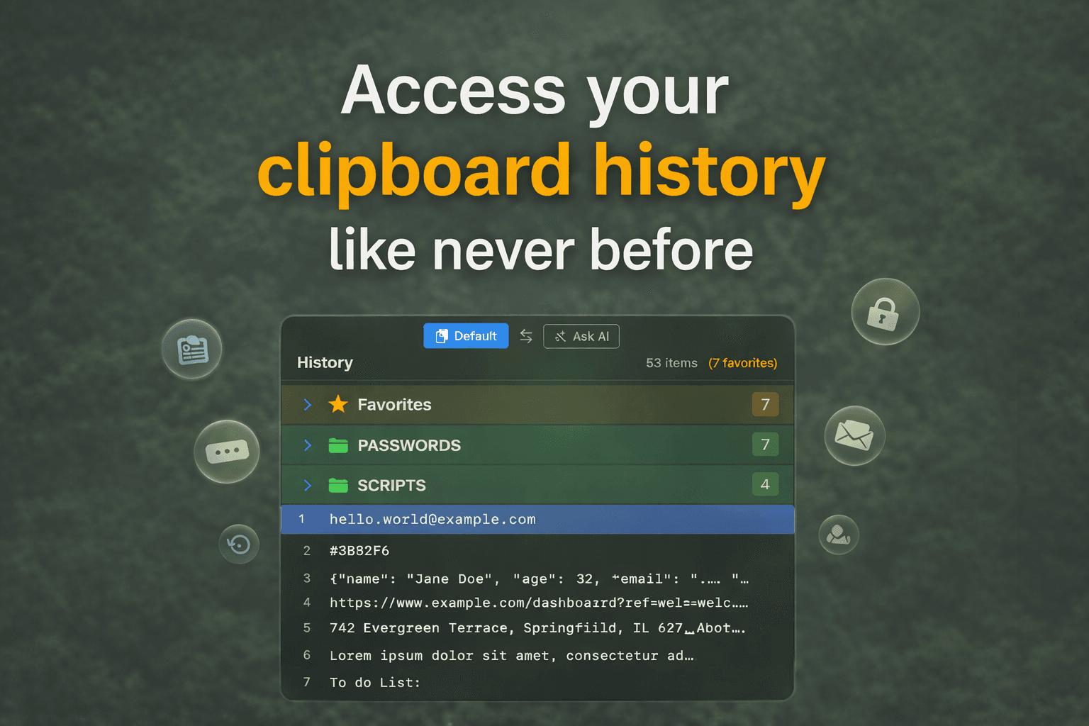 PasteJet AI clipboard manager